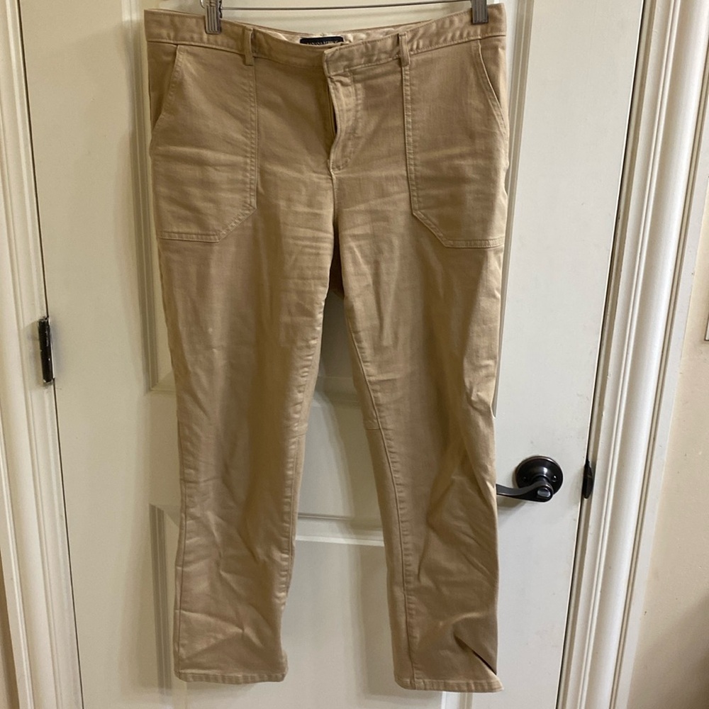 Banana Republic Sloan Crop pants size 10